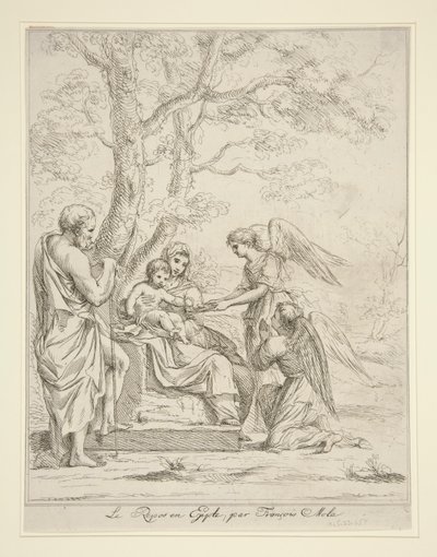 Rest on the Flight into Egypt by Unknown