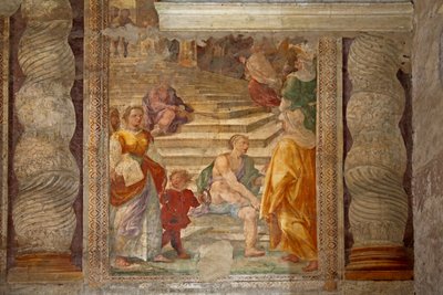 Fresco in the Entrance (Scene Uncertain) by Unknown