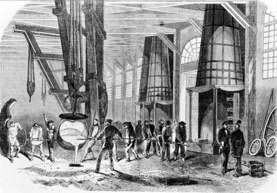 Grenelle Foundry in 1885 by Unknown artist