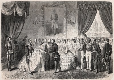 Marriage of Marechal Francois Achille Bazaine by Unknown artist