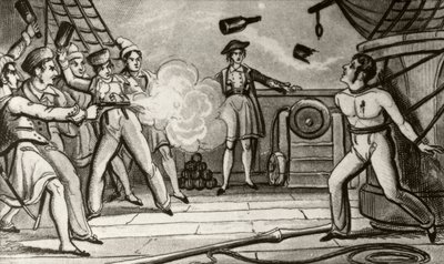 Massacre of Captain Skinner by Unknown artist