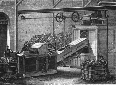 Paper making in the 19th century by Unknown artist