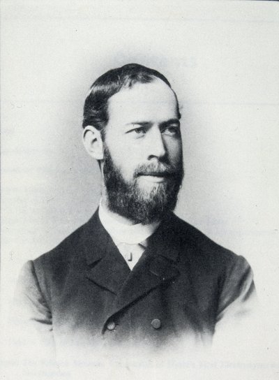 Portrait of Heinrich Hertz by Unknown artist