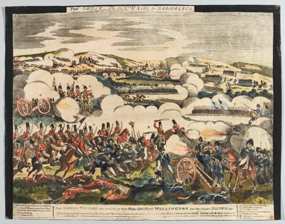 The Great Battle of Salamanca by Unknown artist