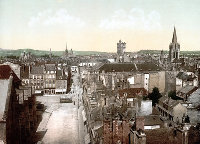 View of Dijon. Photochrome ca. 1890 by Unknown artist