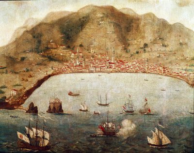View of Funchal, Madeira Island by Unknown artist