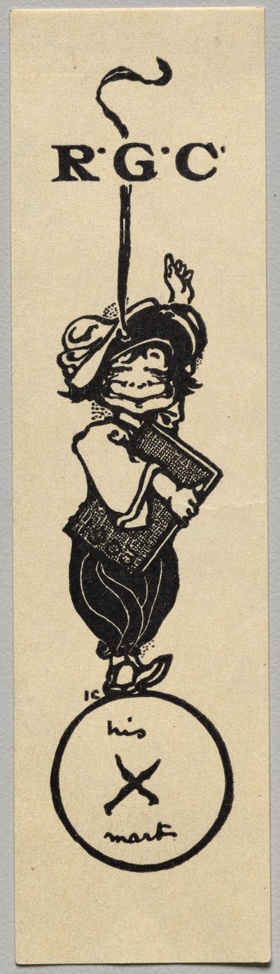 Bookplate: R. G. C. by Unknown artist