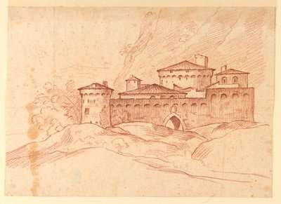 Castle in the Mountains by Unknown artist