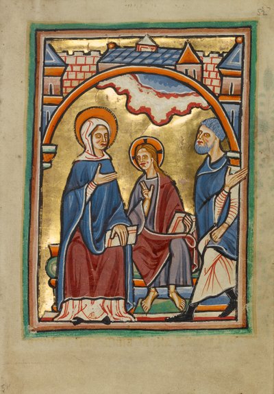 Christ Blessing His Parents by Unknown artist