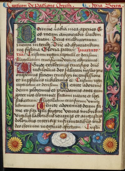 Decorated Text Page by Unknown artist