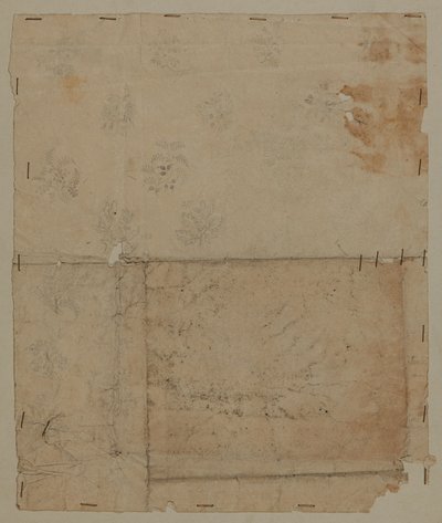 Design Drawing, late 18th century by Unknown artist