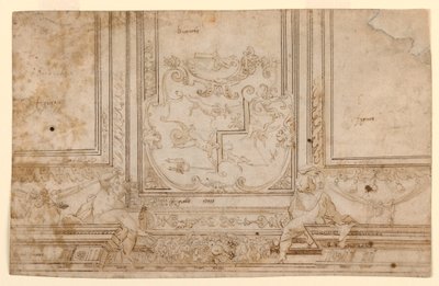 Design for a Painted Ceiling by Unknown artist