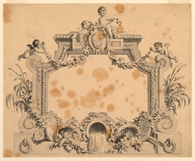 Design for a Title Page by Unknown artist