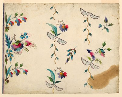 Design for a Waistcoat by Unknown artist