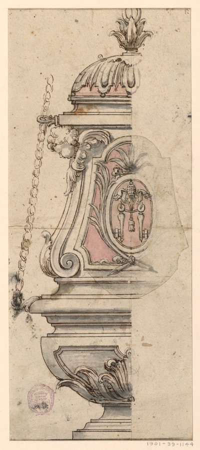 Elevation of a Censer by Unknown artist