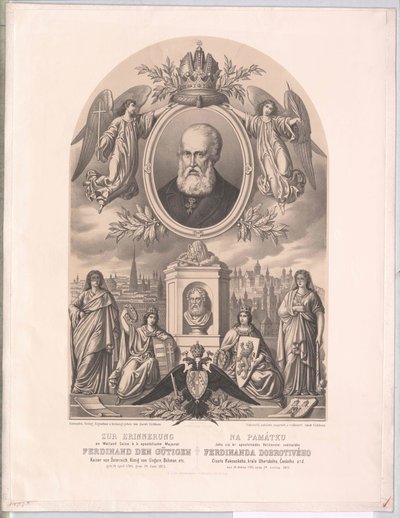 Emperor of Austria Ferdinand I (print) by Unknown artist