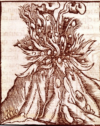 Eruption of a Volcano by Unknown artist