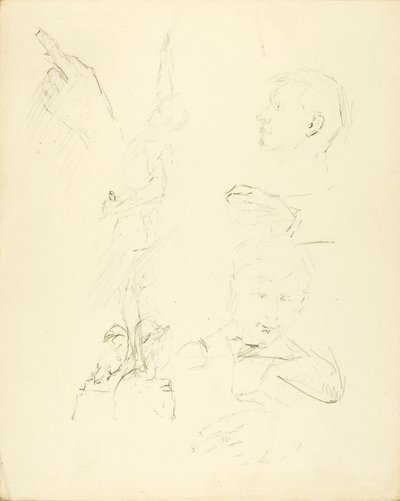 Figure Sketches by Unknown artist
