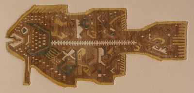 Fish-Shaped Applique by Unknown artist