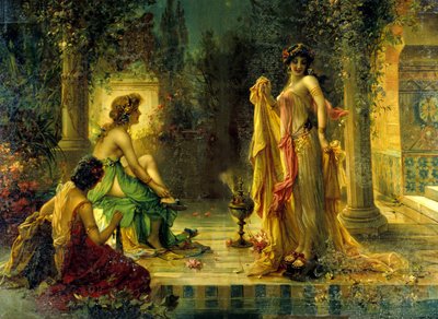 Harem Scene by Unknown artist