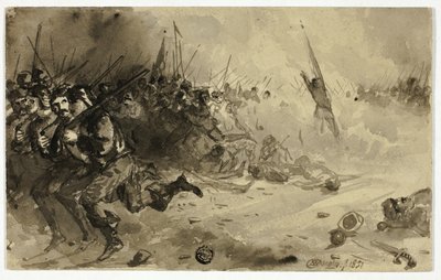 Infantry Battle by Unknown artist