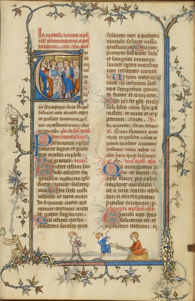 Initial T: The Twelve Apostles by Unknown artist