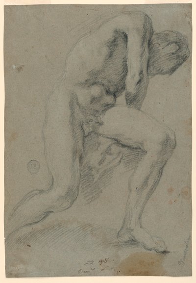 Male Nude by Unknown artist