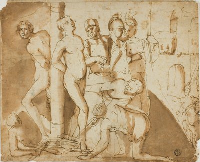 Martyrdom of Two Saints by Unknown artist