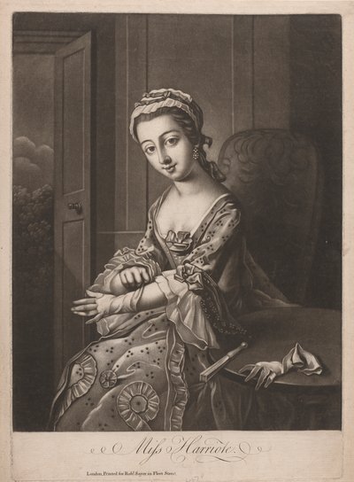 Miss Harriote by Unknown artist