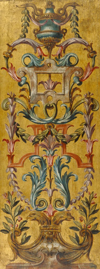 One Painted Panel by Unknown artist