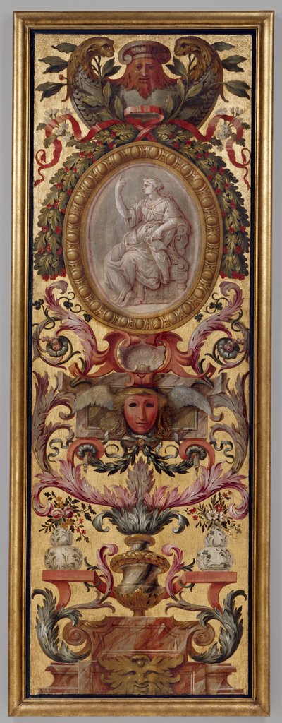 One Painted Panel by Unknown artist