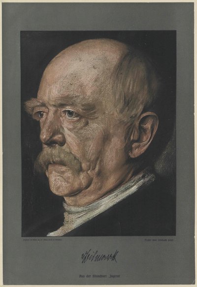 Otto Count of Bismarck by Unknown artist