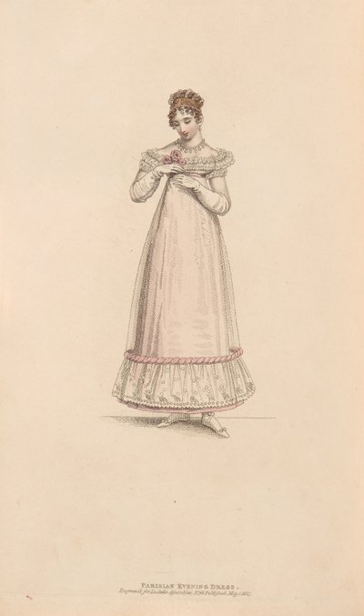 Parisian Evening Dress by Unknown artist