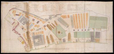Plan of Deptford Dockyard by Unknown artist