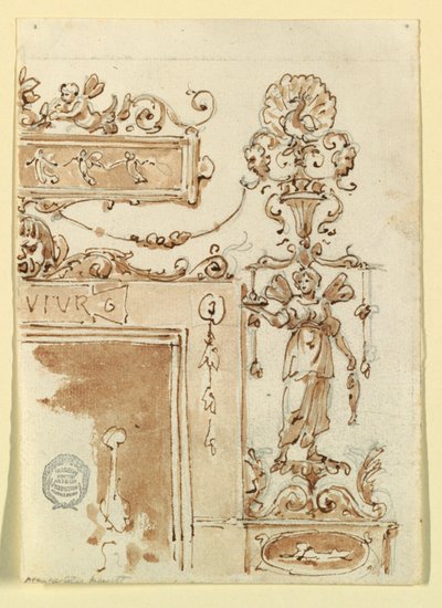 Project for a Chimneypiece by Unknown artist