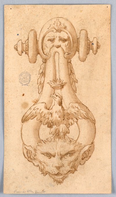 Project for a Doorknocker by Unknown artist