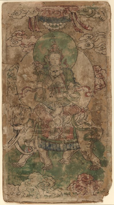 Puxian, the Bodhisattva of Benevolence by Unknown artist