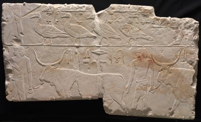 Relief of Men Bringing Birds and Cattle by Unknown artist