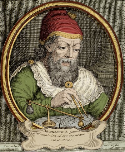 Representation of Archimedes of Syracuse by Unknown artist