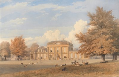 Roundway Park, Wiltshire: Exterior View by Unknown artist