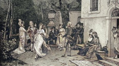 Rural Festival, Musicians Playing to the Dance by Unknown artist