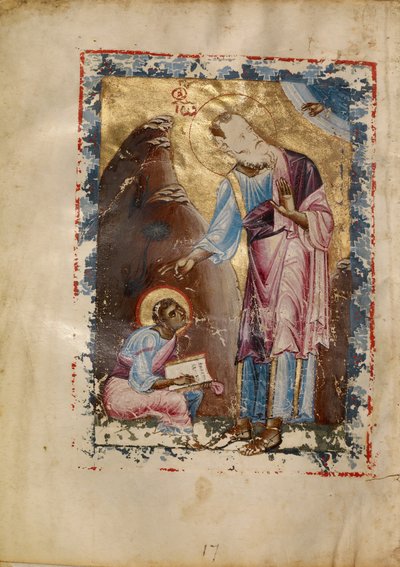 Saint John the Evangelist Dictating by Unknown artist