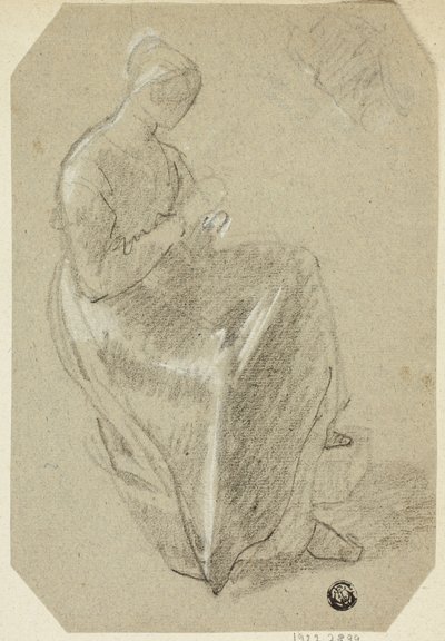 Seated Woman by Unknown artist