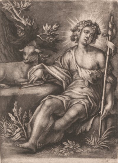 St. John with the Lamb by Unknown artist