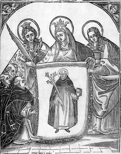 St. Thomas Aquinas Surrounded by Saints by Unknown artist