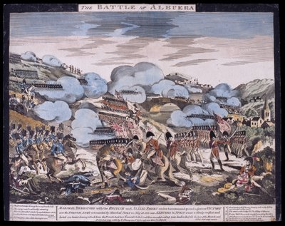 The Battle of Albuera by Unknown artist