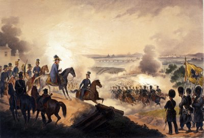 The Battle of Novara, March 23 by Unknown artist