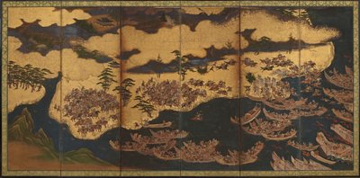 The Battle of Yashima by Unknown artist