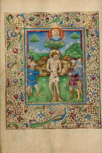The Martyrdom of Saint Sebastian by Unknown artist
