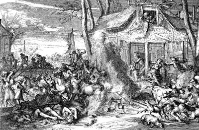 The Raging of the French in Holland by Unknown artist